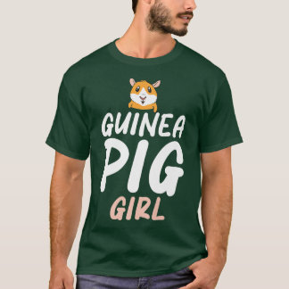 Guinea Gris Girl Cute Guinea Premium 2154 Gris T Shirt