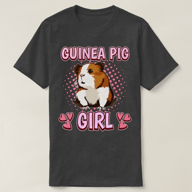 Guinea Gris Girl T Shirt (Design framsida)