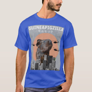 Guinea Gris Guinepigzilla Animal Funny Guinea Gris T Shirt