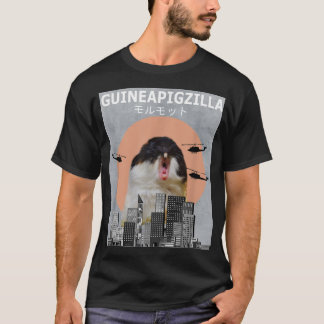 Guinea Gris Guinepigzilla Animal Funny Guinea Gris T Shirt