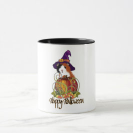 Guinea Gris Halloween Mugg