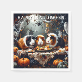 Guinea Gris Halloween Pappersservett