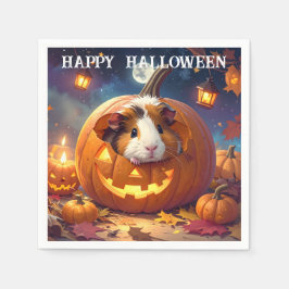 Guinea Gris Halloween Pappersservett