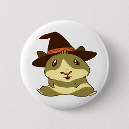 Guinea Gris Halloween Witch Knapp