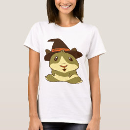 Guinea Gris Halloween Witch T Shirt