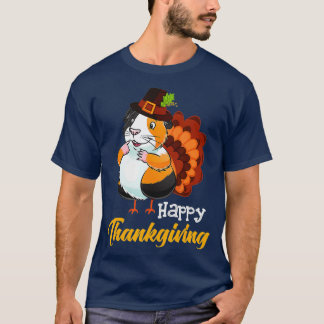 Guinea Gris Happy thanksgiving Gift Guinea T Shirt