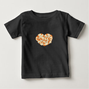 Guinea Gris Heart Kärlek Cute Baby Guinea Gris T Shirt
