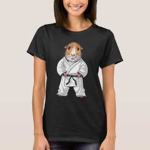 Guinea Gris Karate Ninja Jiu-Jitsu Taekwondo Marti T Shirt