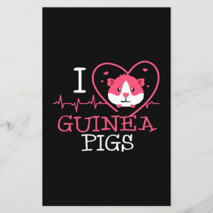 Guinea Gris Kärlek Rodent Heartslag Guinea Gris