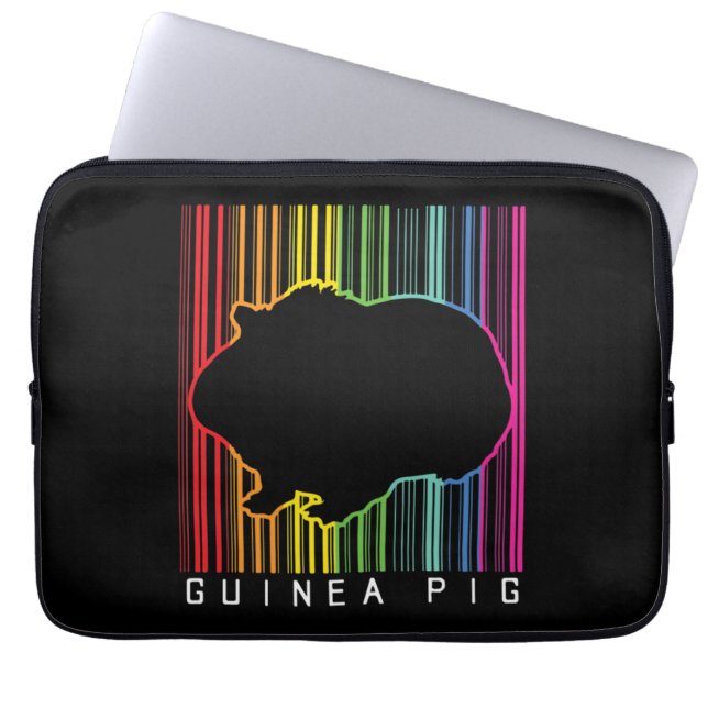 Guinea gris laptop fodral (Framsidan)