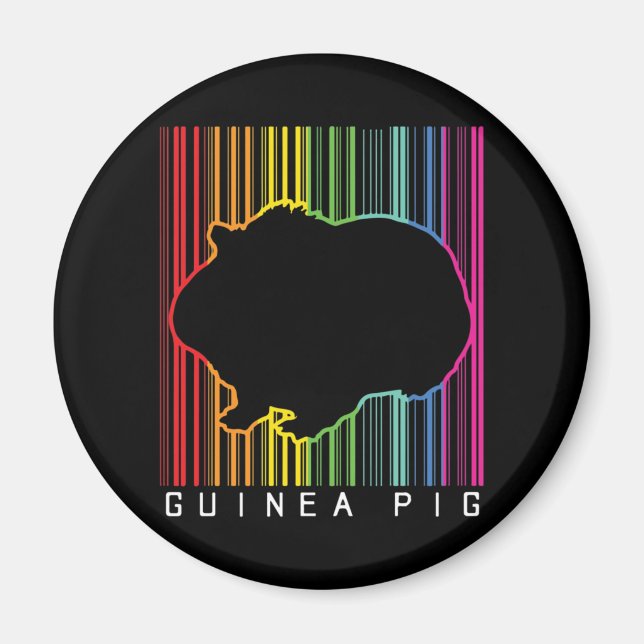 Guinea gris magnet (Framsidan)