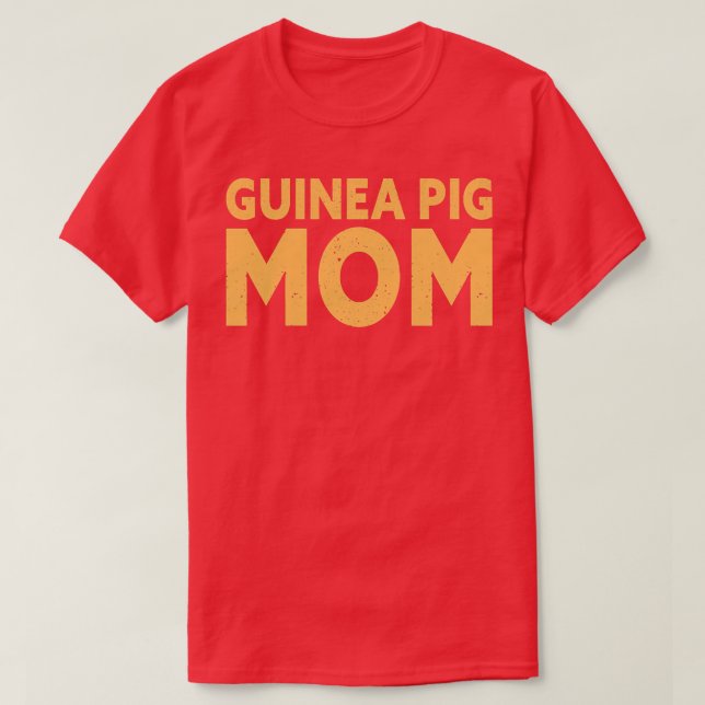 Guinea Gris Mamma472 T Shirt (Design framsida)