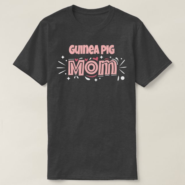 Guinea Gris Mamma Funny Guinea Gris T Shirt (Design framsida)