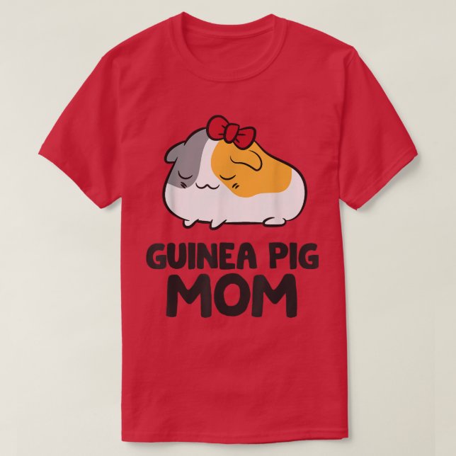 Guinea Gris Mamma Guinea Gris Mamma Cute Guinea Gr T Shirt (Design framsida)