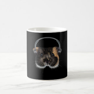 Guinea Gris med hörlurar Kaffemugg