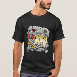 Guinea Gris med Rex Dinosaur Golden eller Syrien T Shirt