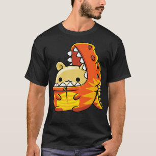Guinea Gris, med T Rex Dinosaur Golden eller Syri Shirt