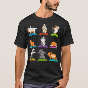 Guinea Gris Meditation Zen Fitness Yoga Guinea Gri T Shirt
