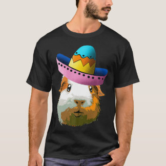 Guinea Gris Mexican Sombrero Cinco De Mayo T Shirt