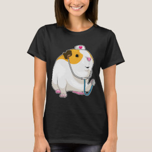 Guinea gris Nurse Stethoscopes T Shirt