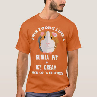 Guinea Gris och Ice Cream T Shirt