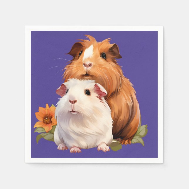 Guinea Gris Pals Pappersservett (Framsidan)