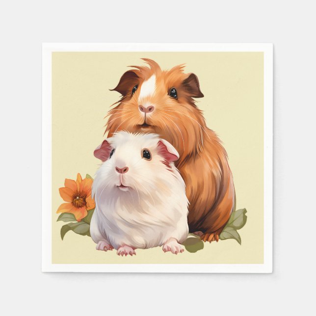 Guinea Gris Pals Pappersservett (Framsidan)