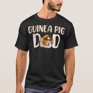 Guinea Gris Pappa Funny Pet Owne Guinea Älskare Gr T Shirt