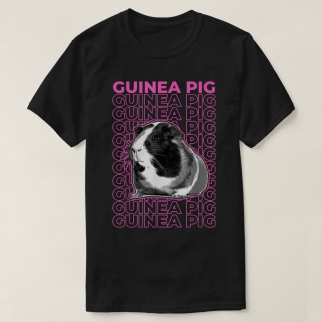 Guinea Gris Pastel Aesthetic T Shirt (Design framsida)