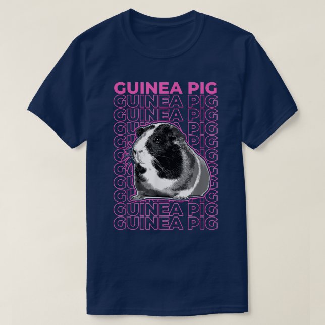 Guinea Gris Pastel Aesthetic T Shirt (Design framsida)
