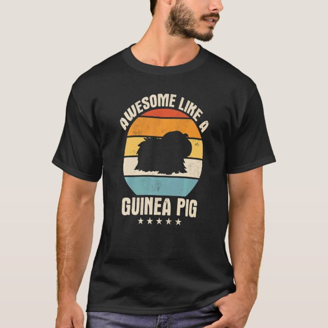 Guinea Gris Pet Peruvian Sheba 2 T Shirt (Framsida)