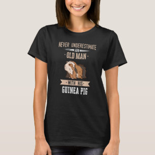 Guinea Gris Pet Peruvian Sheba Old Man T Shirt