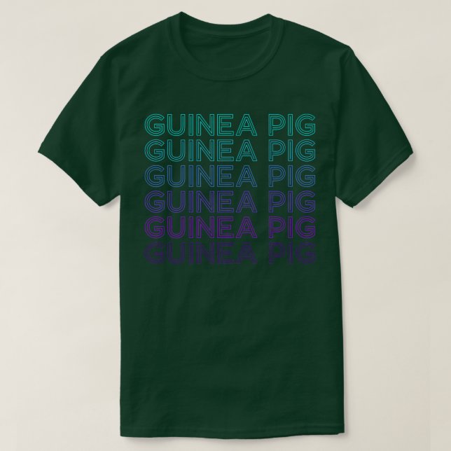 Guinea Gris Retro Premium T-Shirt (Design framsida)
