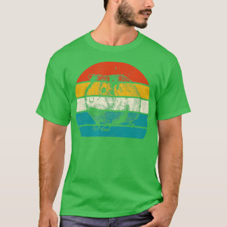 Guinea gris, Retro Vintage Guineas gris-djur T Shirt