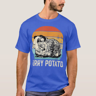 Guinea Gris Shirt, Hårig Potato Tee, Vintage Guine T Shirt