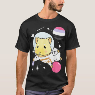 Guinea Gris Space Apressexuellt Pride T Shirt