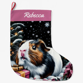 Guinea Gris Stor Julstrumpa