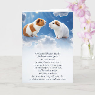 Guinea Gris Sympathy Sloss of Pet Kort
