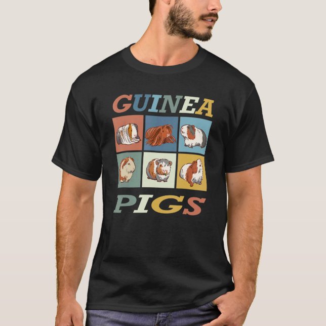 Guinea Gris T Shirt (Framsida)