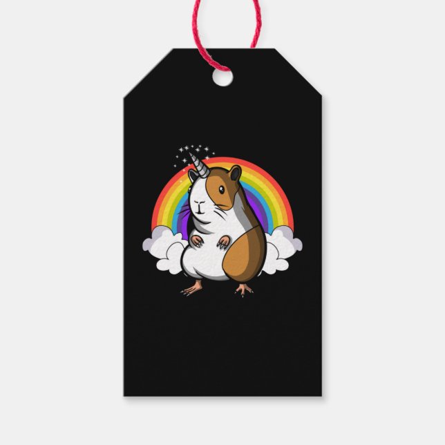 Guinea Gris Unicorn Presentetikett (Framsidan)