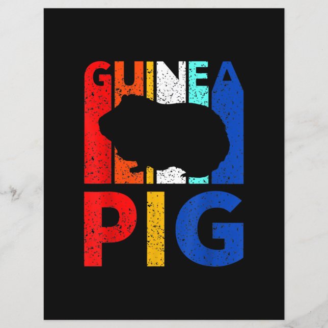 Guinea Gris - Vintage I Kärlek Mitt Guinea Gris (Framsida)