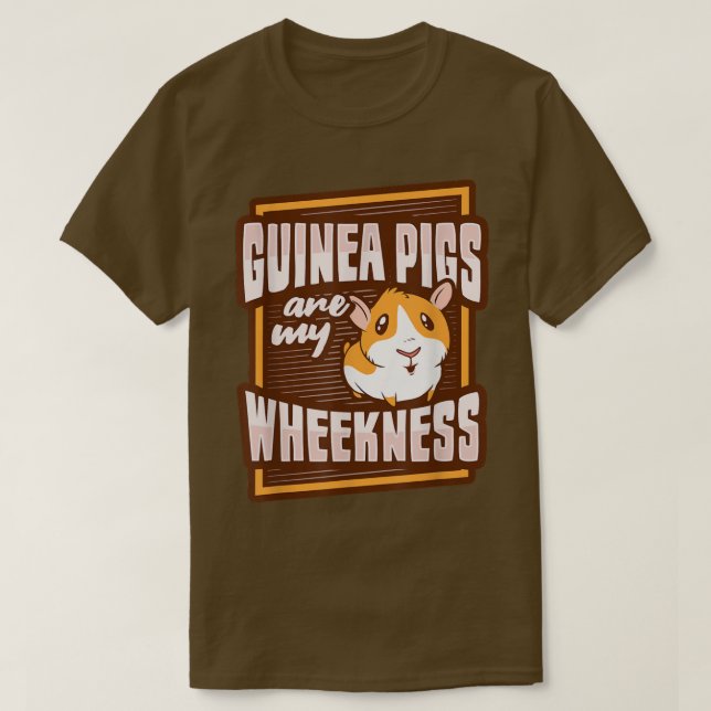Guinea Gris Wheek-design för Guinea Gris 603 Älska T Shirt (Design framsida)
