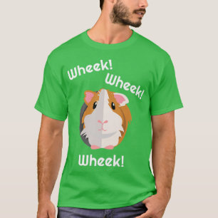 Guinea Gris Wheek Gift Guinea Grisar Birthday Tras T Shirt
