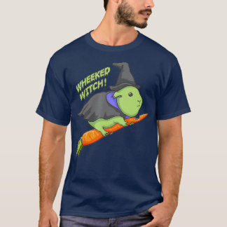 Guinea Gris Wheeked Witch Halloween T Shirt