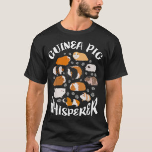 Guinea Gris Whisperer Funny Gift Guinea Älskare G T Shirt