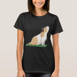 Guinea gris Yoga Fitness T Shirt