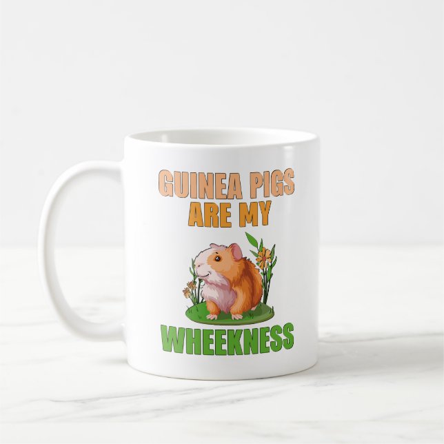 Guinea Grisar är min hake på Kaffemugg (Vänster)