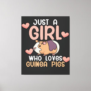 Guinea Grisar Flickor som Kärlek Guinea Grisar Canvastryck