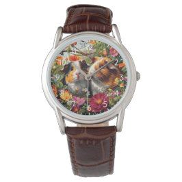 Guinea-Grisar: Garden Blooms Armbandsur