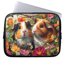 Guinea-Grisar: Garden Blooms